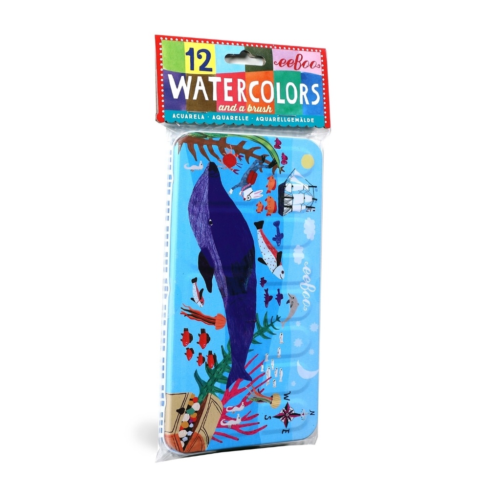 eeBoo - WaterColours - In The Sea - 12pcs - Image 4