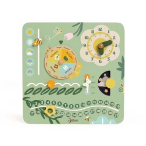 Classic World - Vintage Wooden Calendar