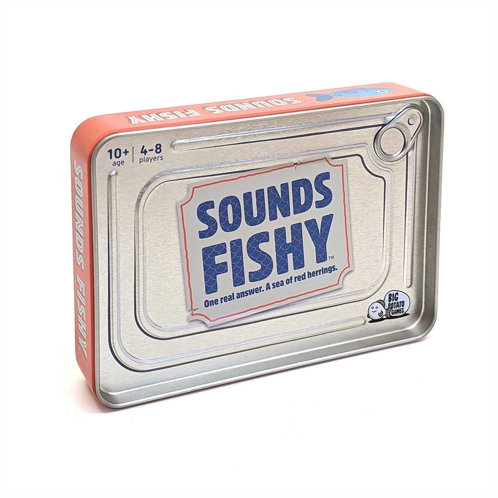Big Potato Games - Sounds Fishy - Family Game - Travel-Size - 4-10 Players - Image 6
