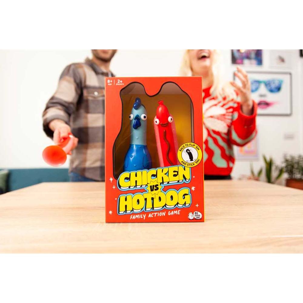 Big Potato Games - Chicken Vs. Hot Dog - Party Game - 2+ Players - Image 4