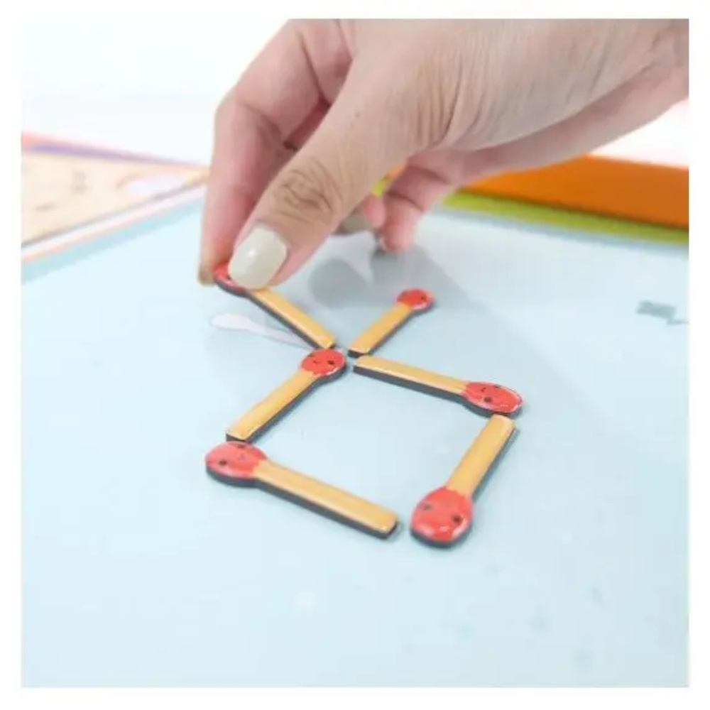 Jar Meló - Matchstick Challenge Game - Educational Magnetic Activity Box For Kids - Image 3