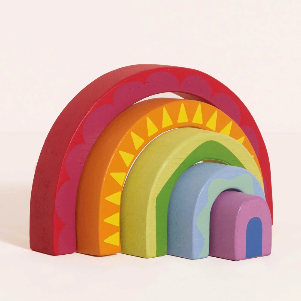 Le Toy Van - Rainbow Tunnel Toy - Image 2
