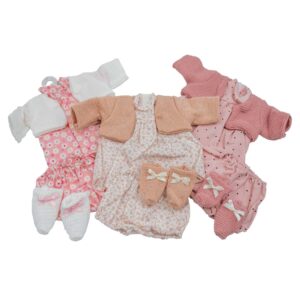 Llorens Baby Doll Clothes & Accessories for 33cm Dolls – Styles Vary (Representative Image Shown)-**