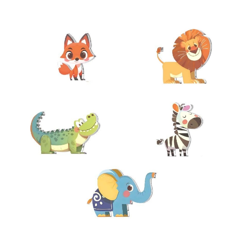 Magnetic Tiles - Wild Animal Set - 30 Pieces - Image 5