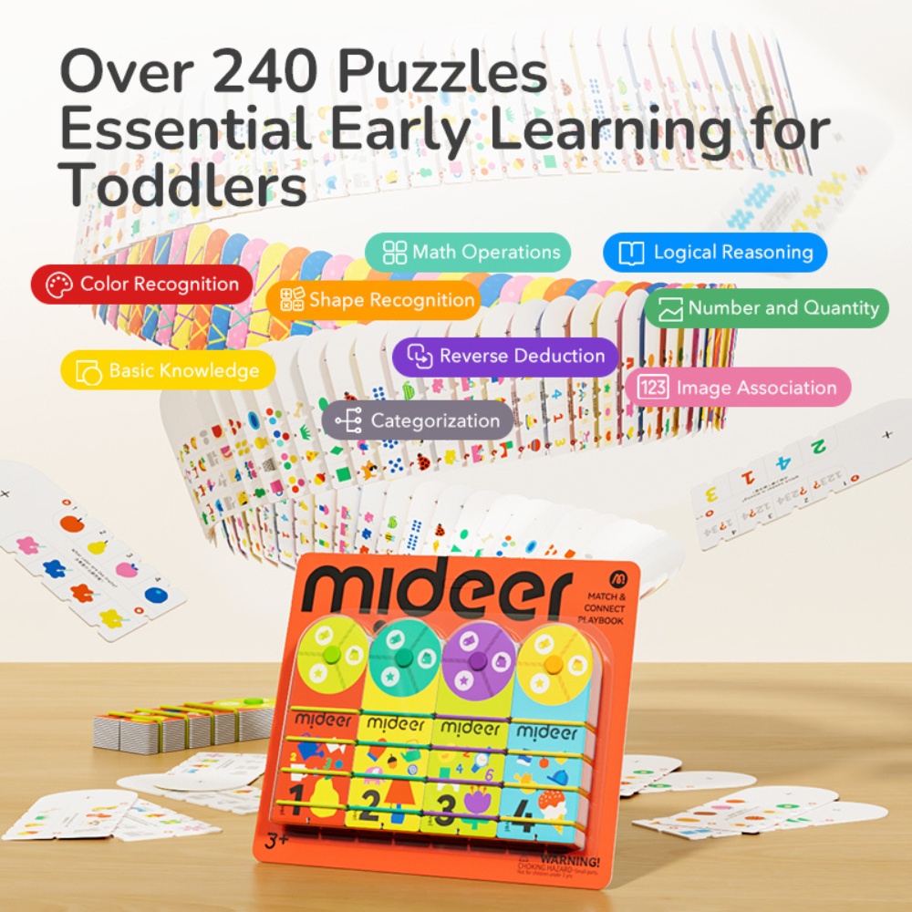 Mideer - Threading Match Cards - String Lacing Educational Game for Kids - Image 6