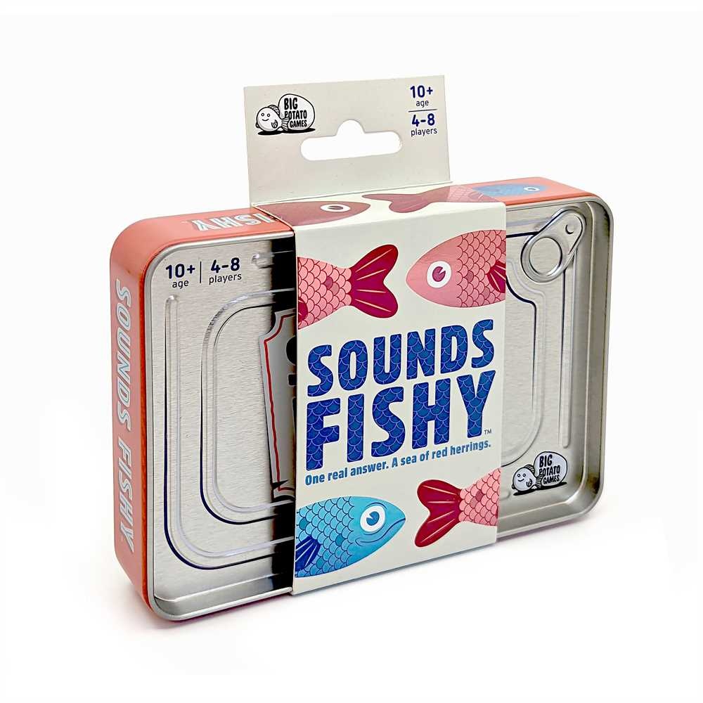 Big Potato Games - Sounds Fishy - Family Game - Travel-Size - 4-10 Players - Image 5