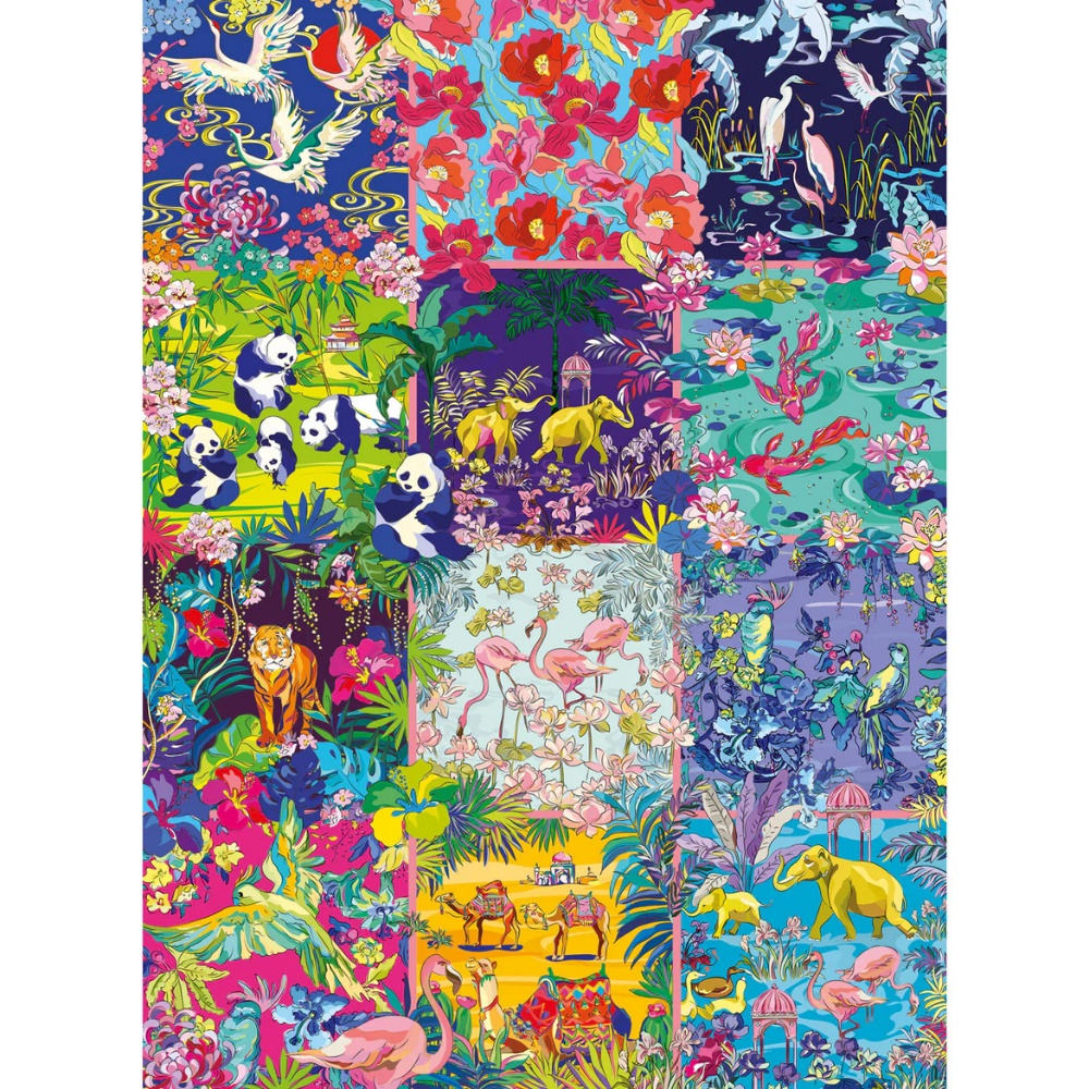 Gibsons - House of Turnowsky: Nature's Carnival - 1000 Piece Jigsaw Puzzle - Image 2