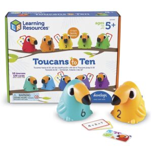 Learning Resources - Toucans to Ten Addition & Subtraction Maths Game for Kids Ages 5+