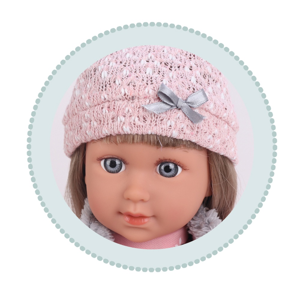 Fashion Doll - Leila - Dress, Beanie & Shoes - 40-** - Image 2