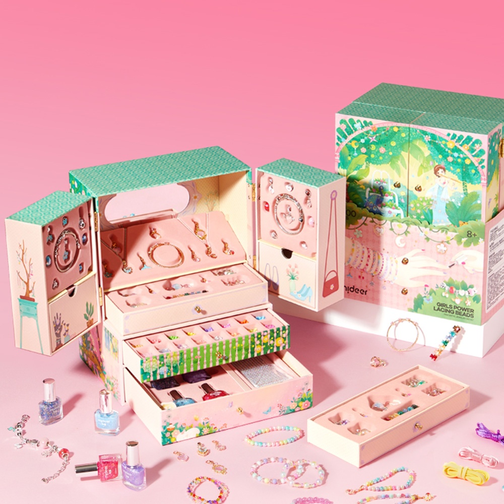 Mideer - Girls Power Lacing Beads - Fantastic Jewelry Diy Kit - Image 9