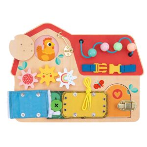 TookyToy - Wooden Busy Board
