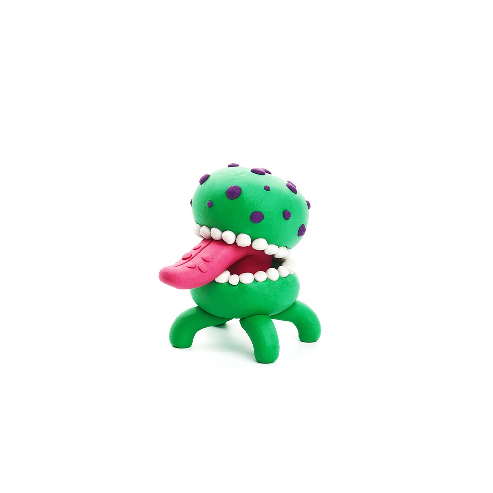 Hey Clay - Modelling Air-Dry Clay with Fun Interactive App - Burger, series Aliens, 3 cans-** - Image 3