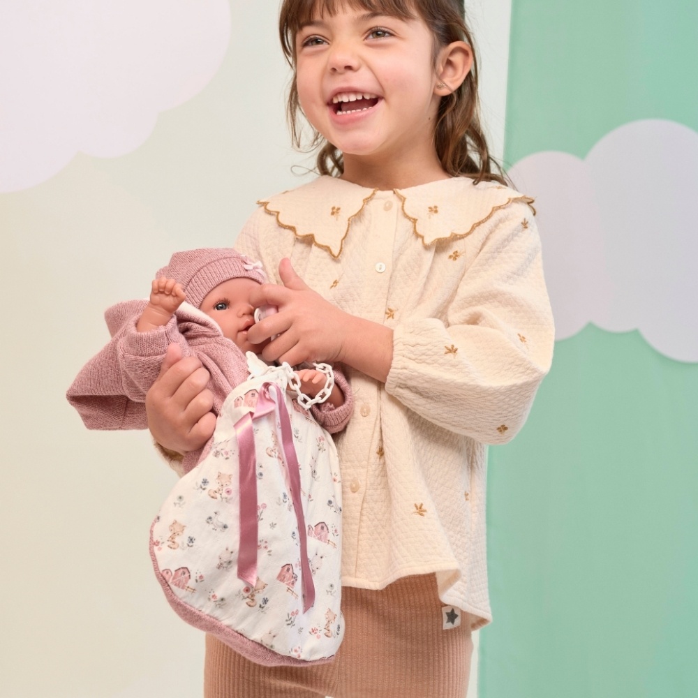 Llorens - Newborn Baby Girl Doll with Crying Mechanism, Clothing & Accessories: Nacida - 36cm - Image 5