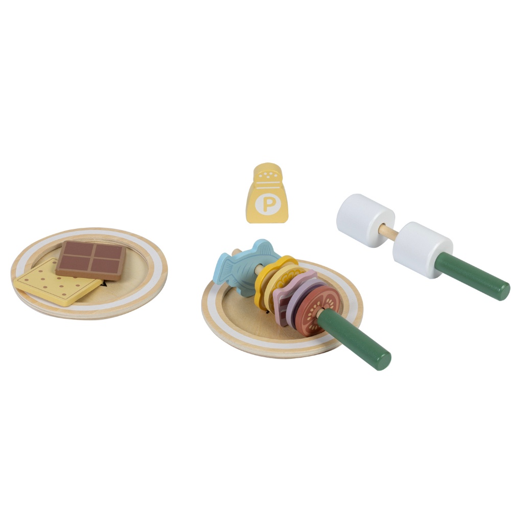 TookyToy - Pretend Play Cooking By The Campfire Toy Set - Image 4