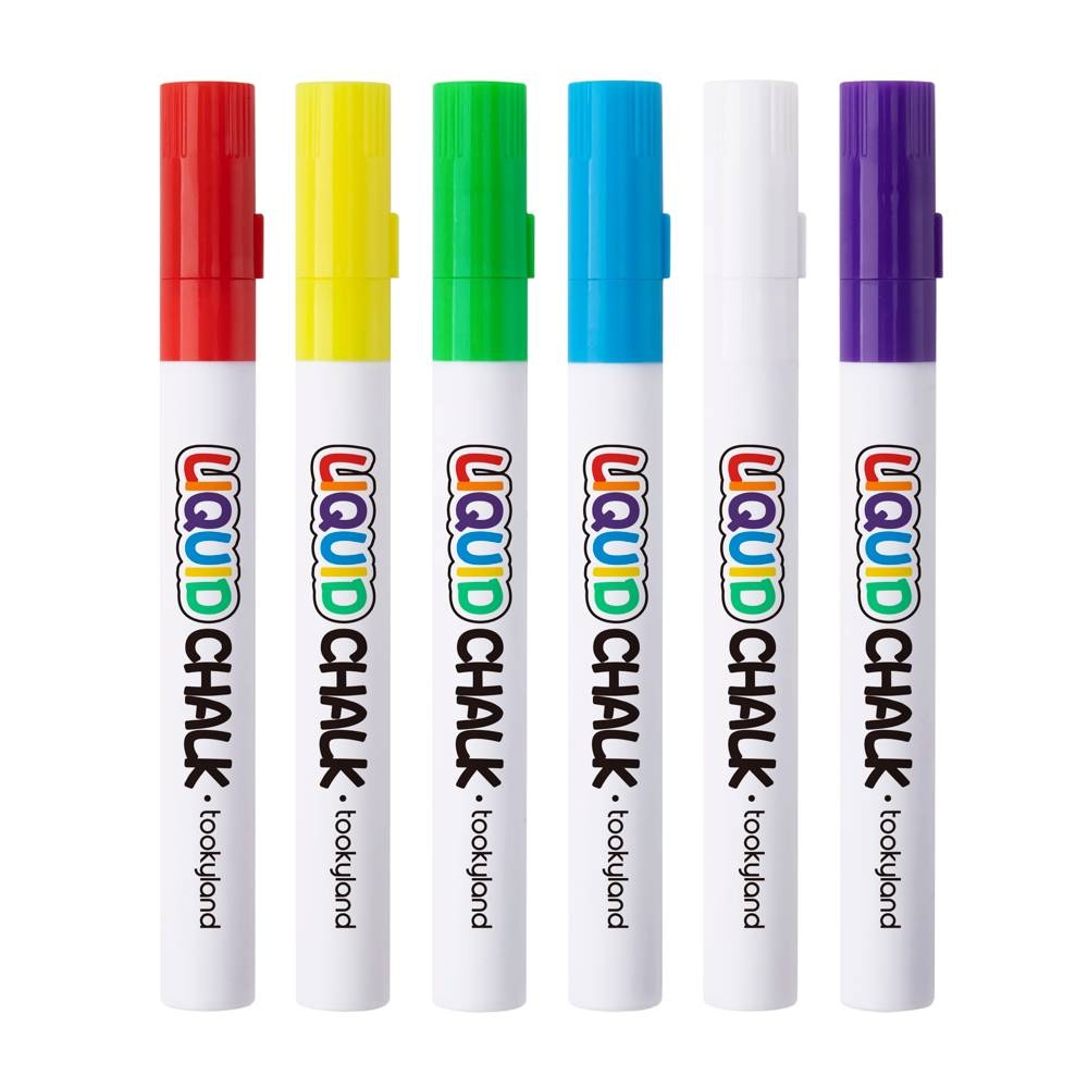 TookyToy - Liquid Chalk - 6 Colours - Image 3