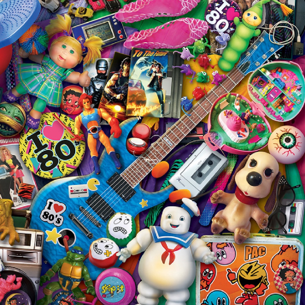 Gibsons - We Love the 80s - 1000 Piece Jigsaw Puzzle - Image 4