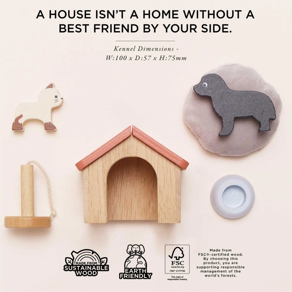 Le Toy Van - Dolls House Furniture: Pet Set - 6pcs - Image 4