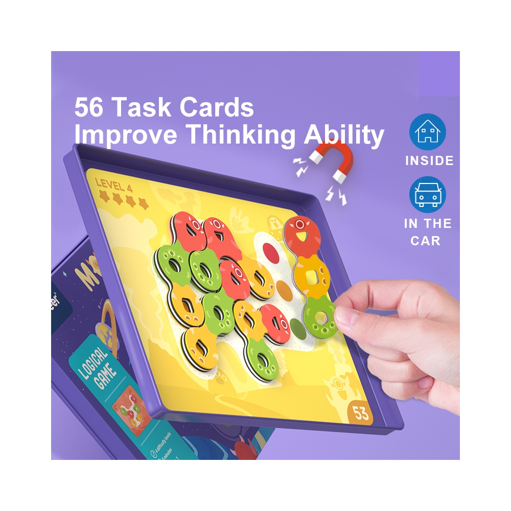 Mideer - Logical Game Monster Fun! Brain Teaser Challenges for Kids - Image 4