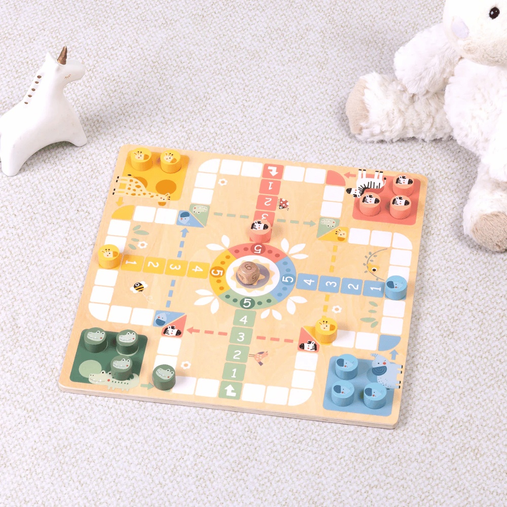 TookyToy - 2-in-1 Games - Ludo and Snakes & Ladders - Image 3
