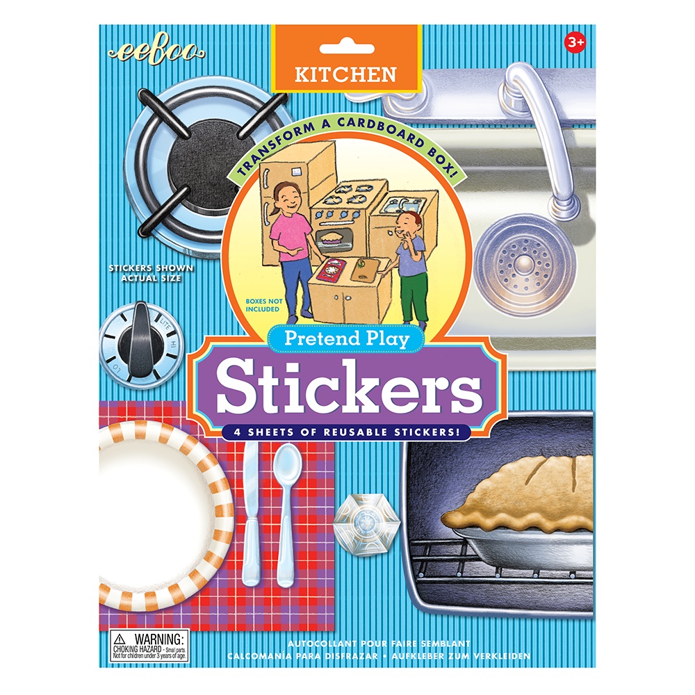 eeBoo - Kitchen Pretend Play Stickers -** - Image 3