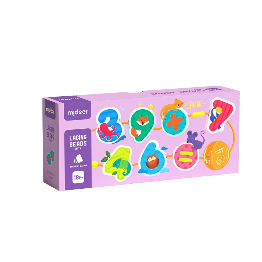 Mideer - Lacing Beads Numbers & Animals - Threading Activity for Kids - Image 5
