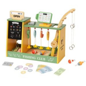 TookyToy - Pretend Play Fishing Market Shop Toy Set