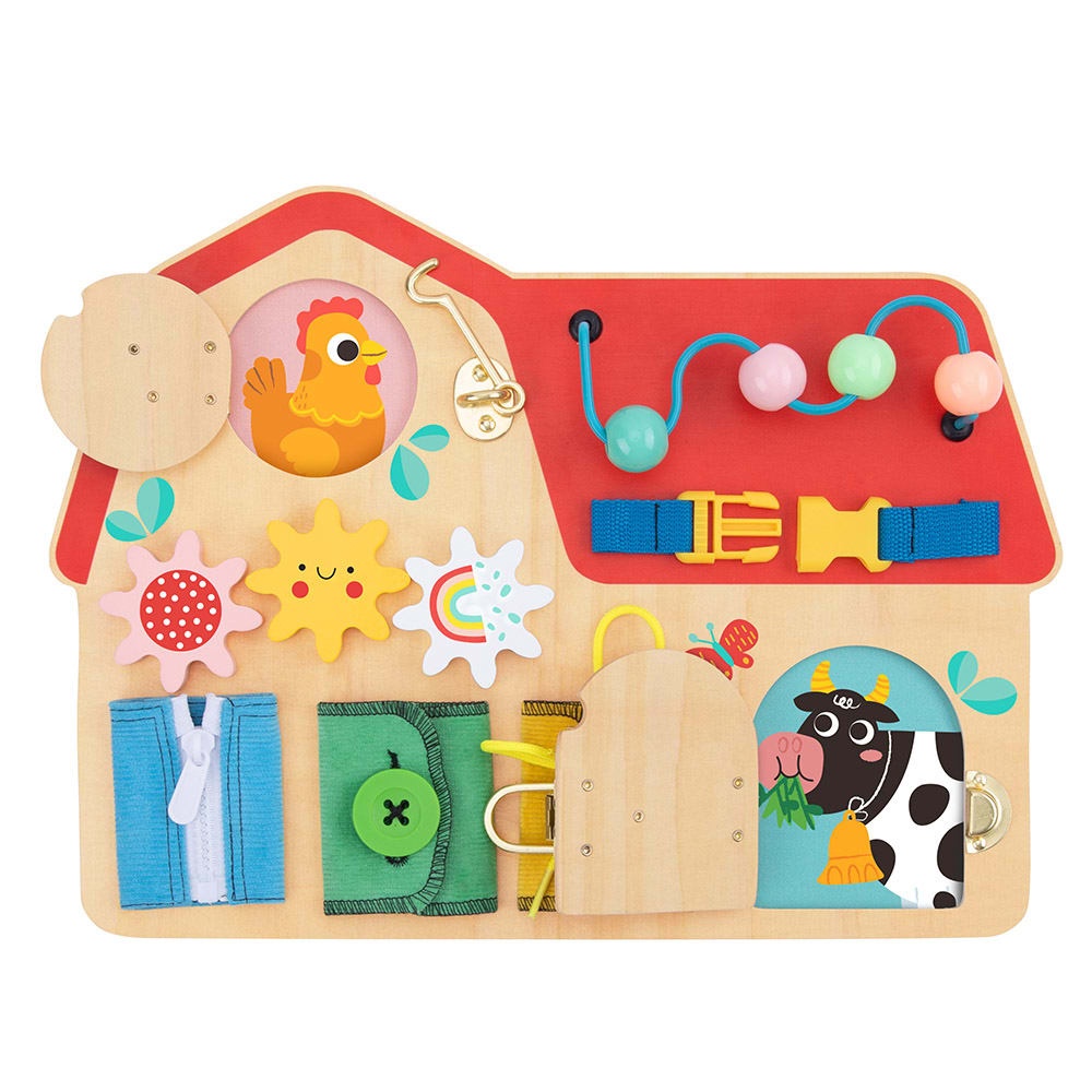 TookyToy - Wooden Busy Board - Image 5