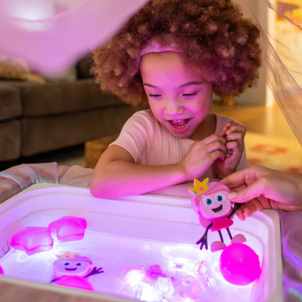 Glo Pals - Water Activated Light-Up Sensory Toys - Princess Ida (4 Pack) - Image 3