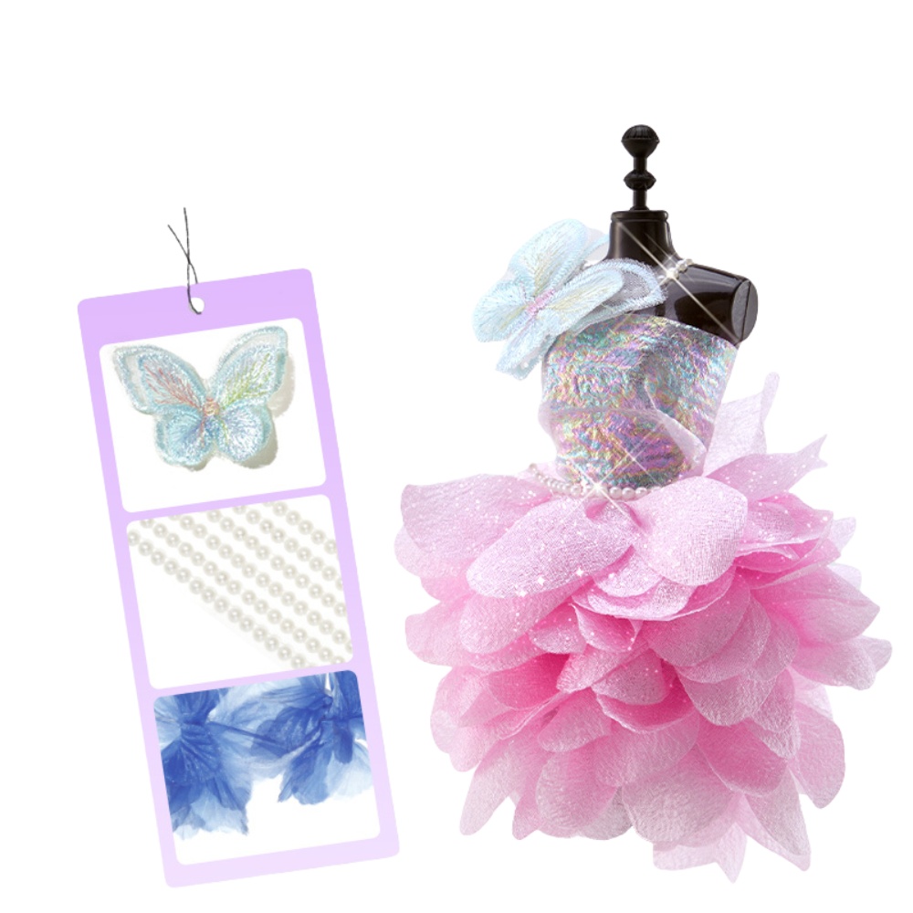 Mideer - Dress Making Kit - Kids Fashion Design Craft Set - 5 Models - Image 6