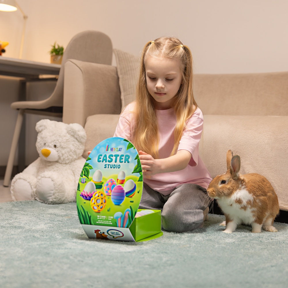 Hey Clay - Modelling Air-Dry Clay with Fun Interactive App - Easter Studio - Image 4