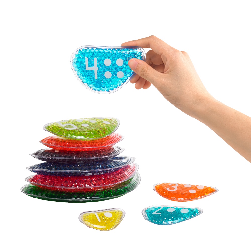 EDX Education - Sensory Rainbow Pebbles - Image 2