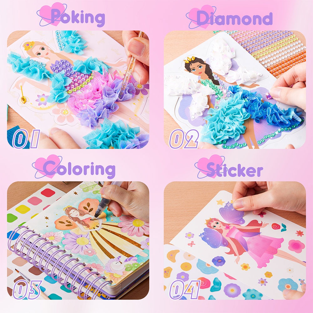 Jar Meló - Fashion Design Arts & Crafts Book Set - Dreamy Fairy - Image 3