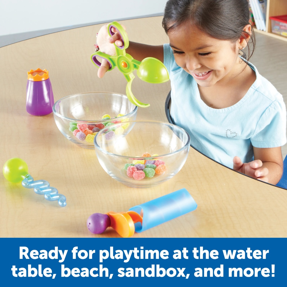 Learning Resources - Sand & Water Fine Motor & Sensory Play Tool Set - Image 4