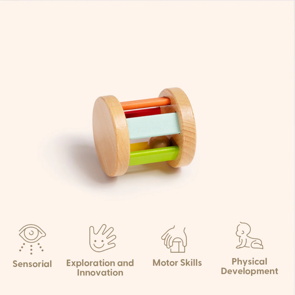 TookyToy - Montessori Activity Box Baby Playset - 3-4 Months - Image 5