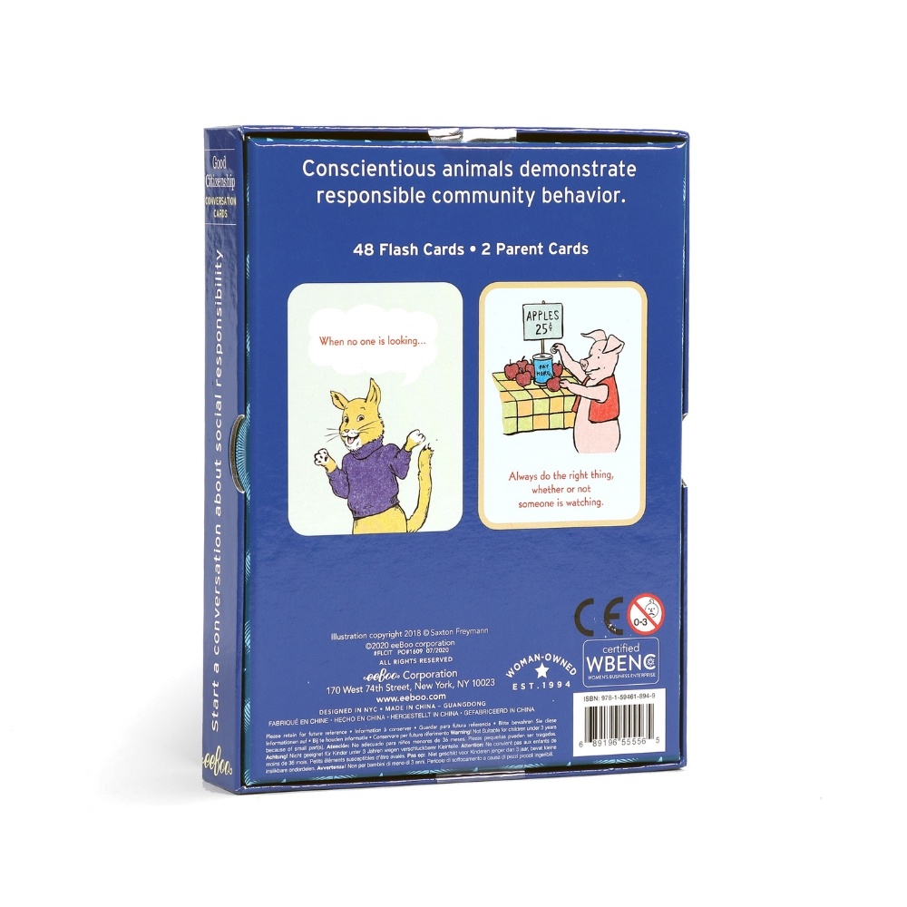 eeBoo - Good Citizenship Flash Cards - Educational Social Skills Learning Cards -** - Image 5
