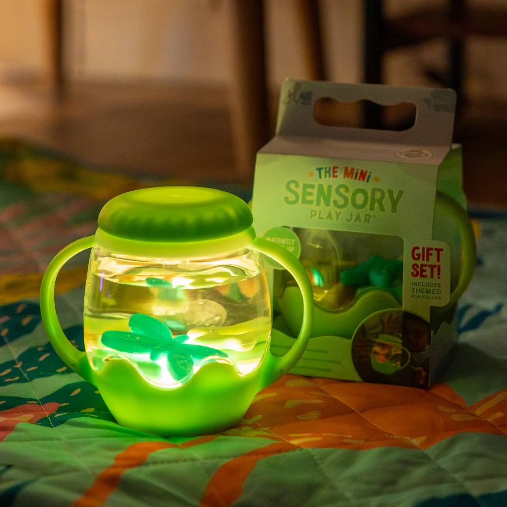 Glo Pals - Mini Sensory Play Jar® Gift Set - Firefly - Image 2