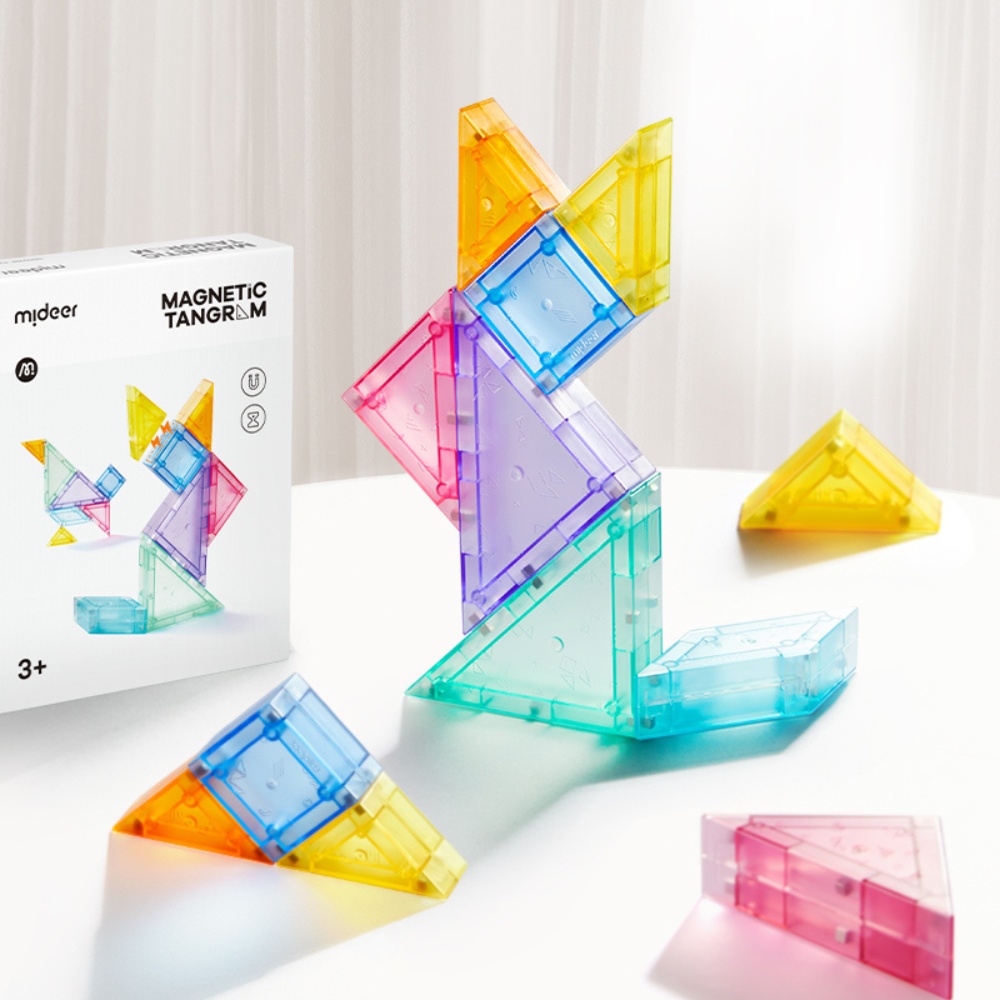 Mideer - Magnetic Tangram Activity Set - Image 3