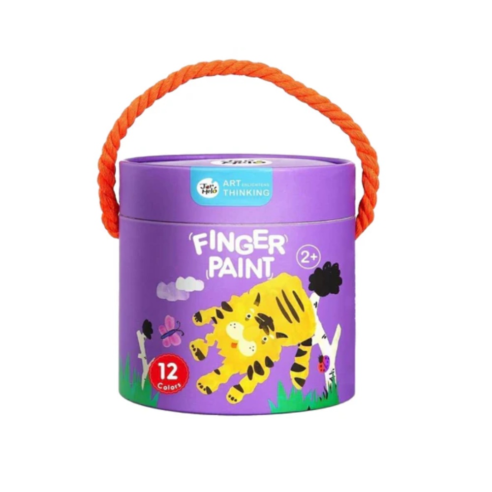Jar Meló - Finger Paint - Non-Toxic & Safe for Kids - 12 Colours - Image 5