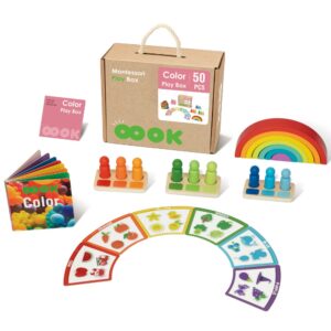 TookyToy - Montessori Activity Box The Colour Playset - 3 Years +