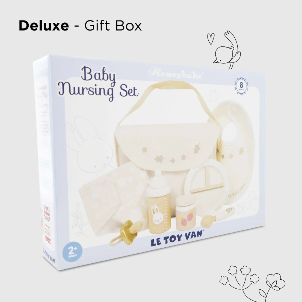 Le Toy Van - Dolls Nursing Kit and Bag - 8pcs - Image 8