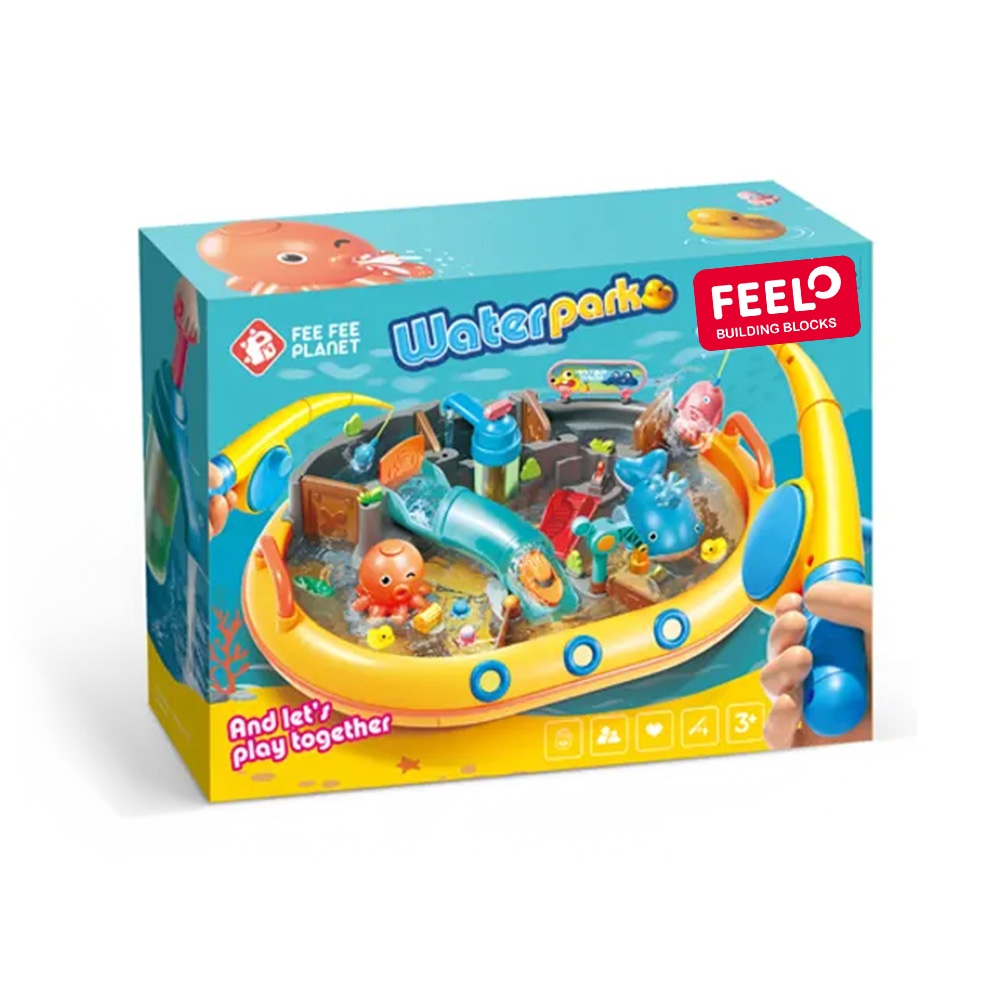 Feelo - Fishing Game Water Park Set - 29 Pieces-** - Image 7