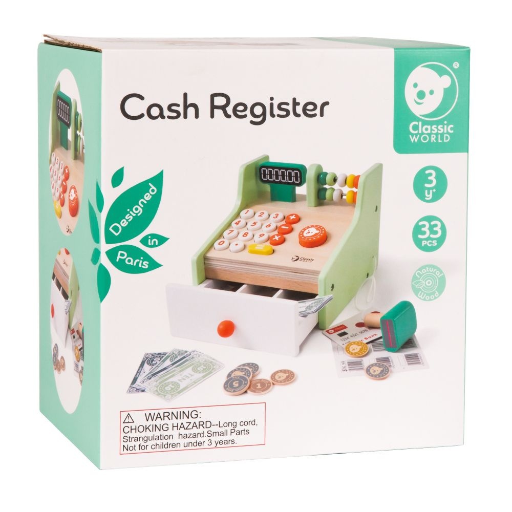 Classic World - Pretend & Play - Cash Register - Image 7