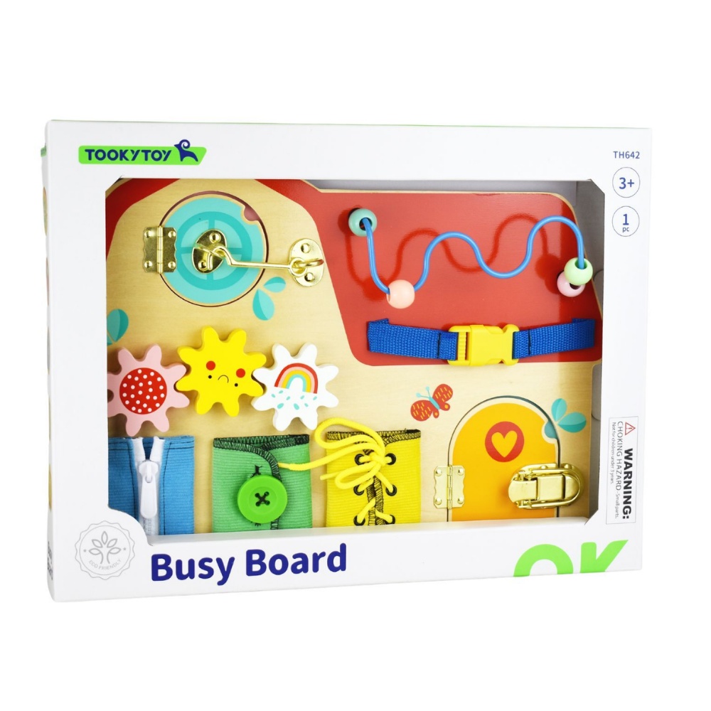 TookyToy - Wooden Busy Board - Image 6
