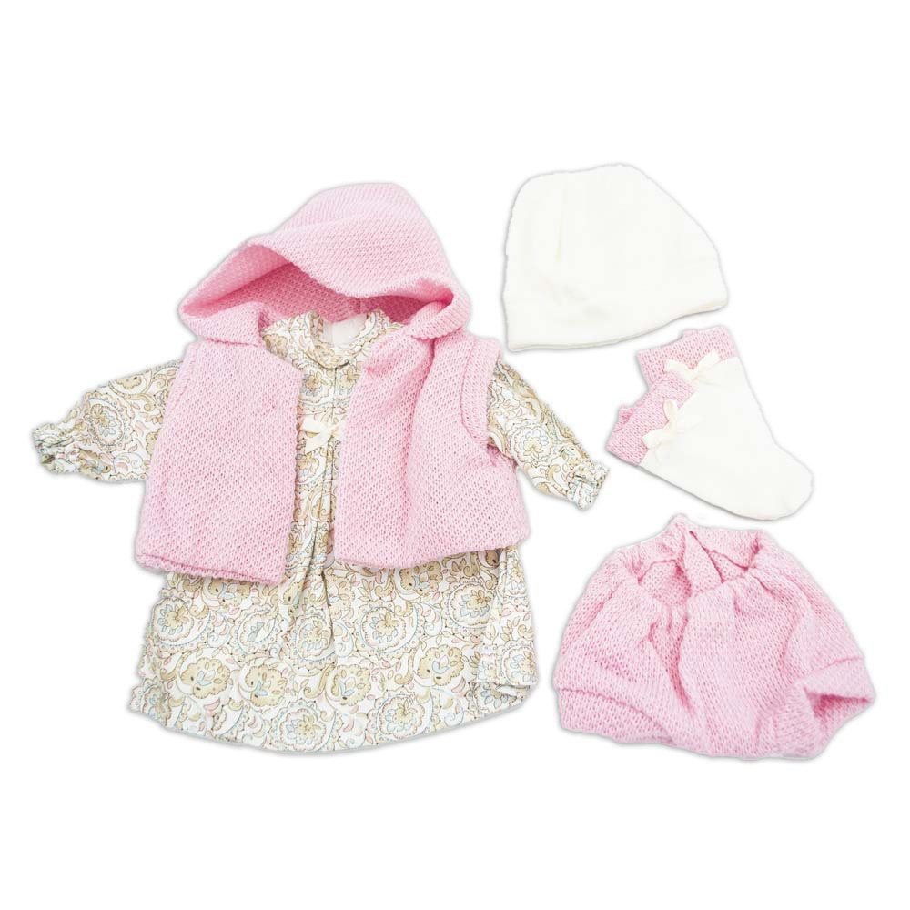 Llorens Baby Doll Clothes & Accessories for 40cm Dolls – Styles Vary (Representative Image Shown)-** - Image 4