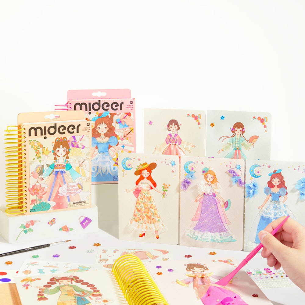 Mideer - Dress Making Arts & Crafts Book Set: Princess Evening Gown - Image 10