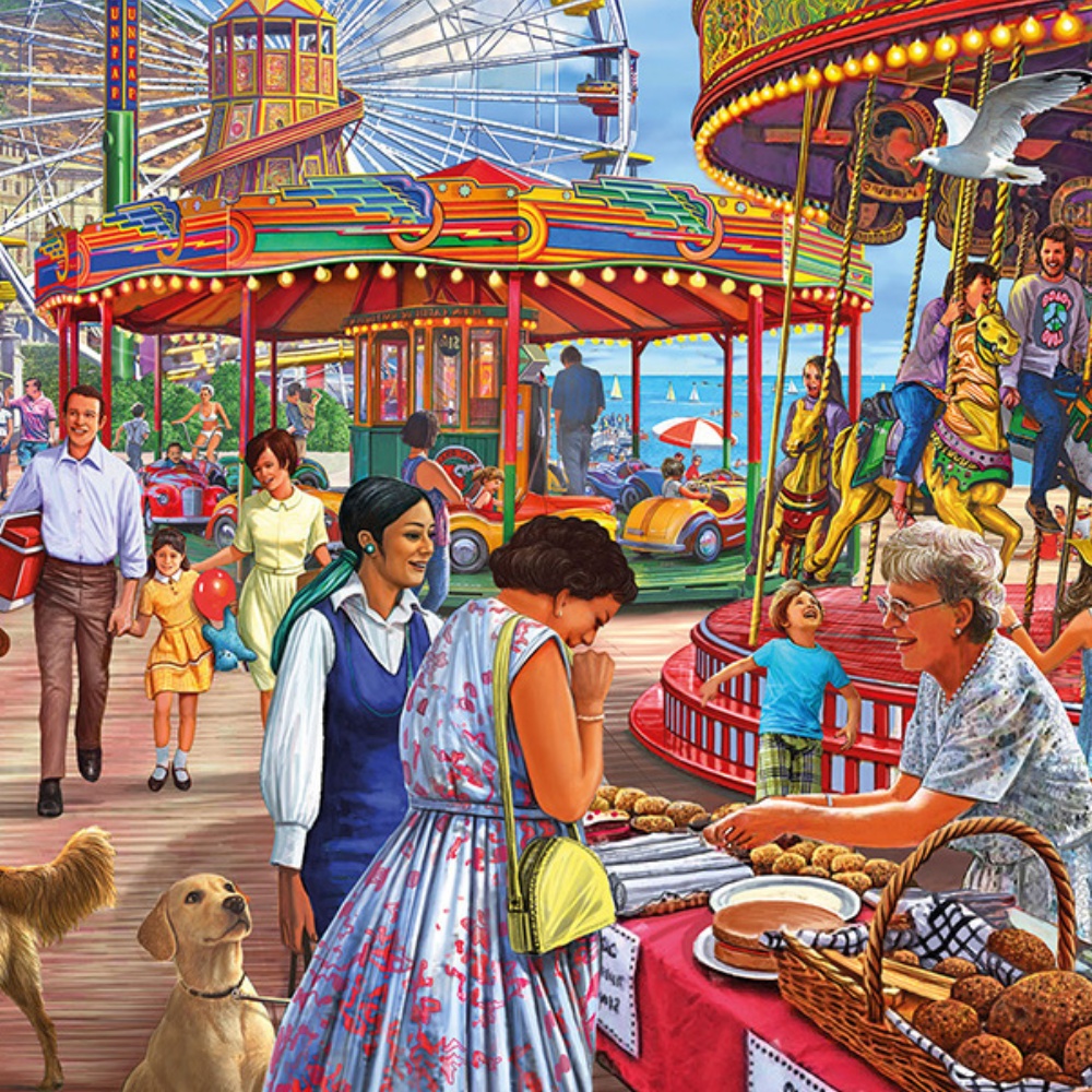 Gibsons - Hastings Promenade - 1000 Piece Jigsaw Puzzle - Image 4