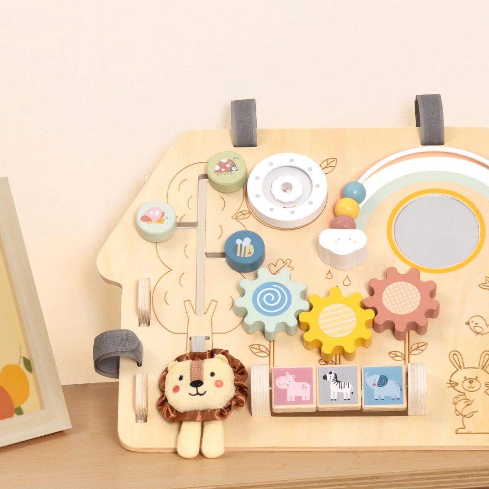 TookyToy - 2-in-1 Montessori Activity Busy Board - Image 7