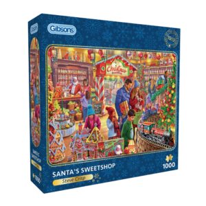 Gibsons - Santa's Sweetshop - 1000 Piece Jigsaw Puzzle