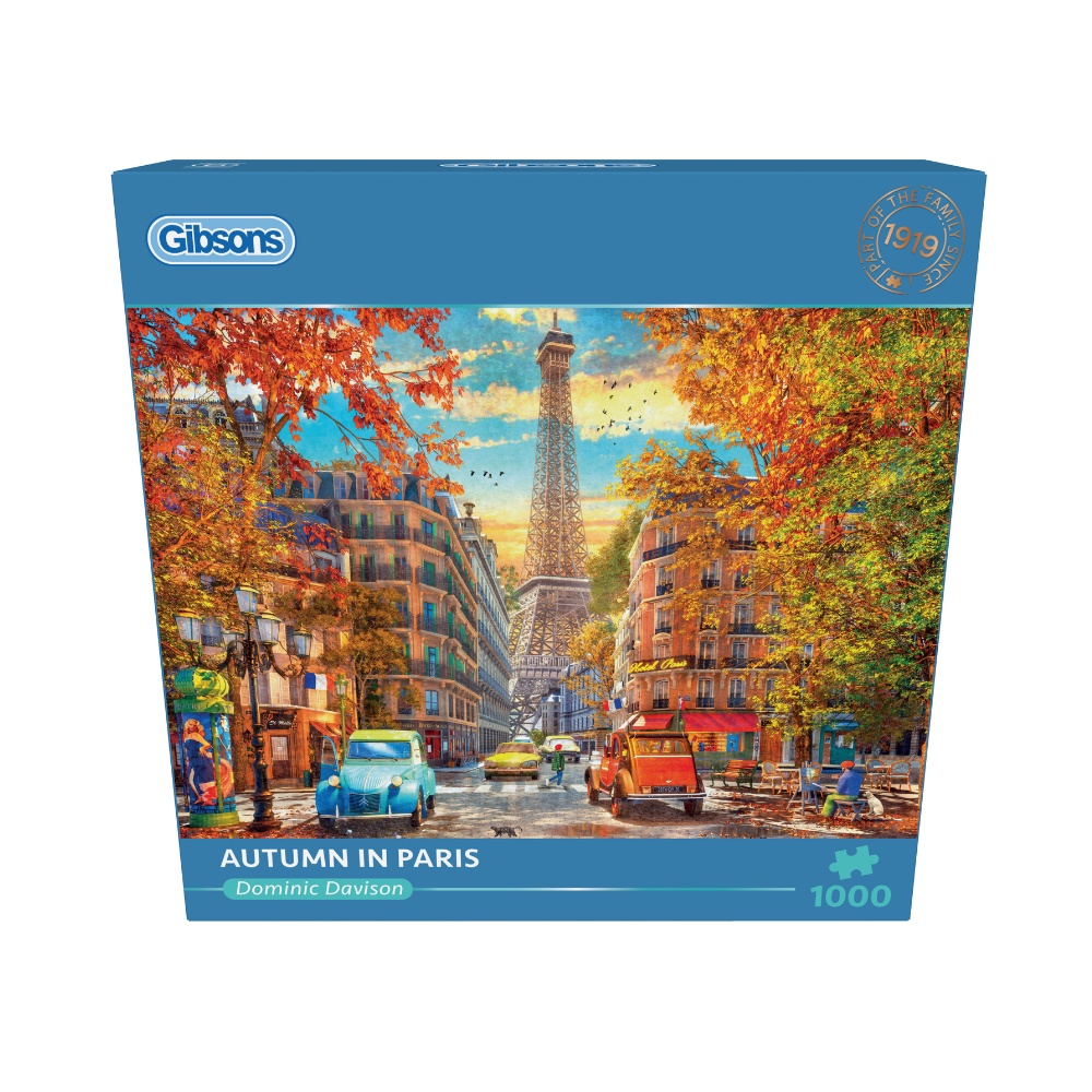 Gibsons - Autumn in Paris - 1000 Piece Jigsaw Puzzle - Image 4