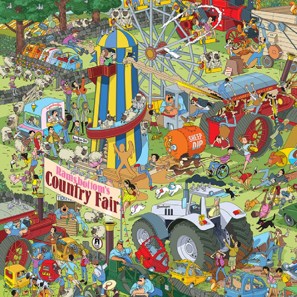 Gibsons - Jokesaws: Country Show Chaos - 1000 Piece Jigsaw Puzzle - Image 4
